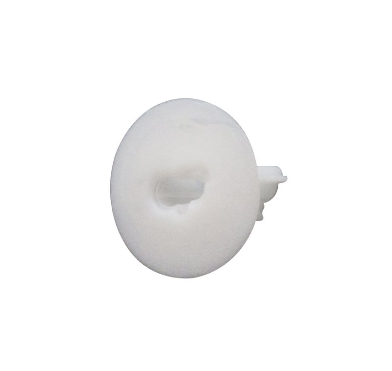 THE CIMPLE CO Dual Feed Thru Bushing - (White) RG6 Feed Through Bushing (Grommet) Replaces Wallplates (Wall Plates) for Coax Coaxial Cable, Network Cable, CCTV - Indoor/Outdoor - 10 Pack - Image 1